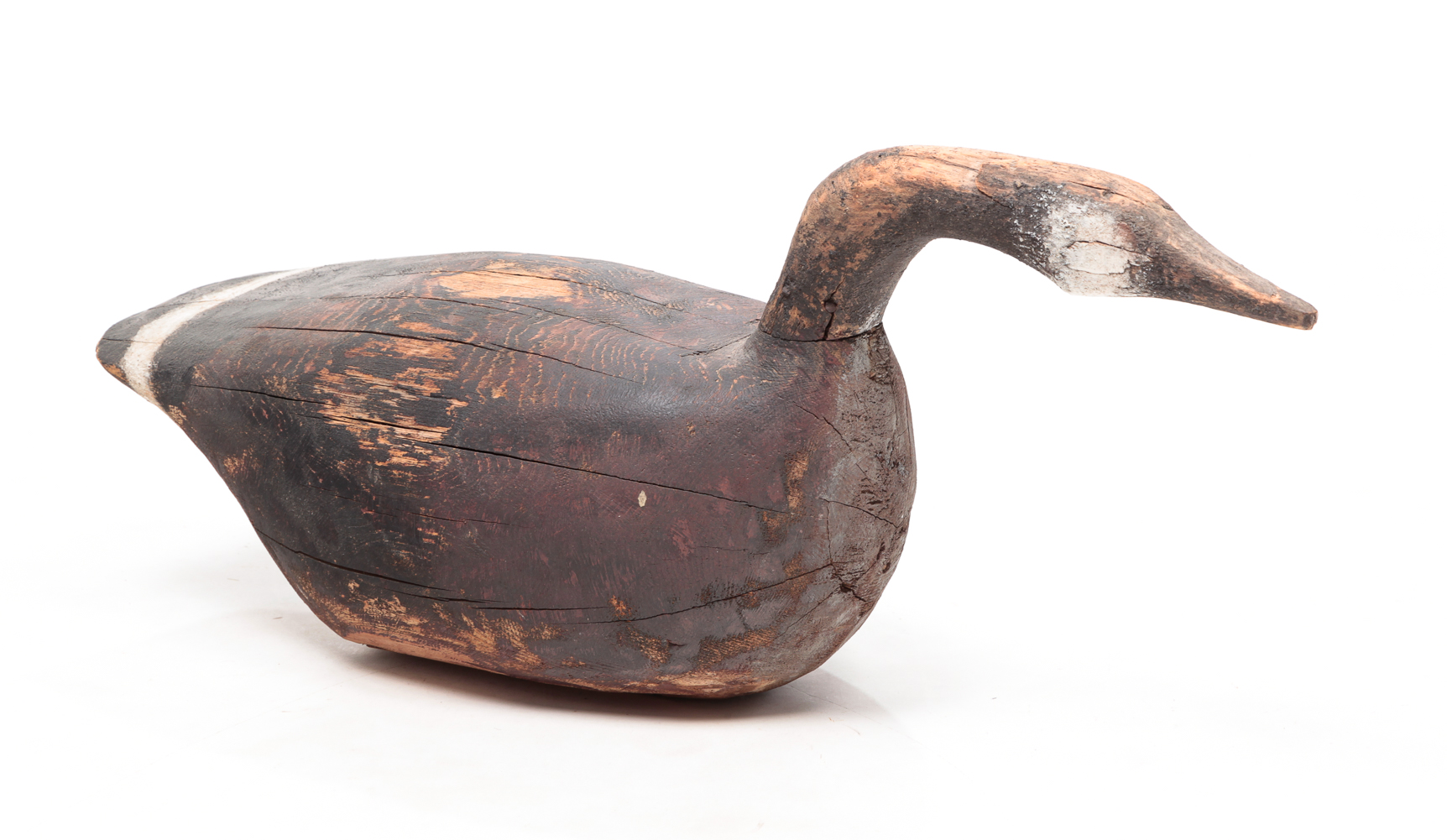 AMERICAN CARVED CANADA GOOSE. Mid