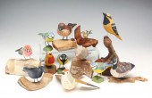 AMERICAN CARVED FOLK ART SONGB