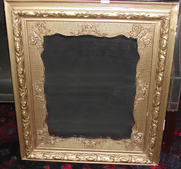 American Carved Giltwood and