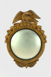 American Carved Giltwood and P
