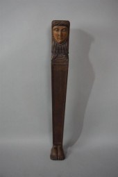 AMERICAN CARVED HERM COLUMN, B