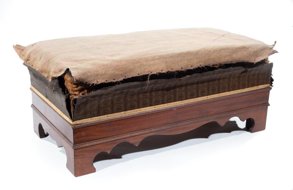 AMERICAN CARVED MAHOGANY