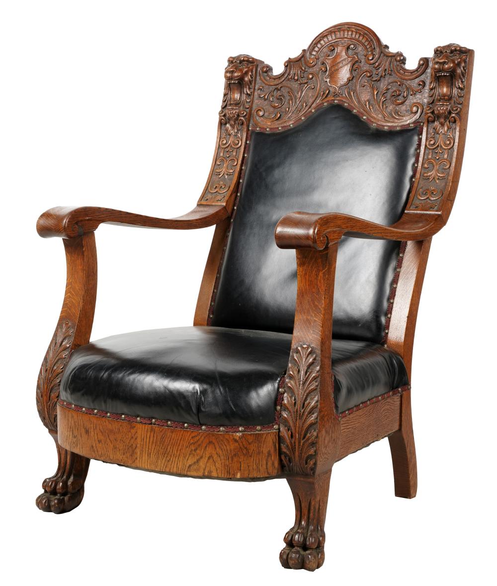 AMERICAN CARVED OAK