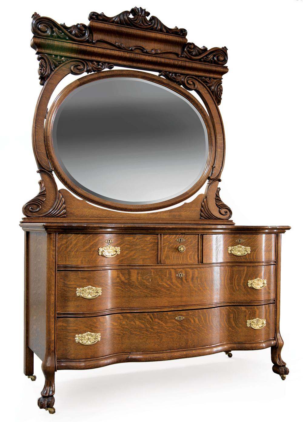 AMERICAN CARVED OAK DRESSING