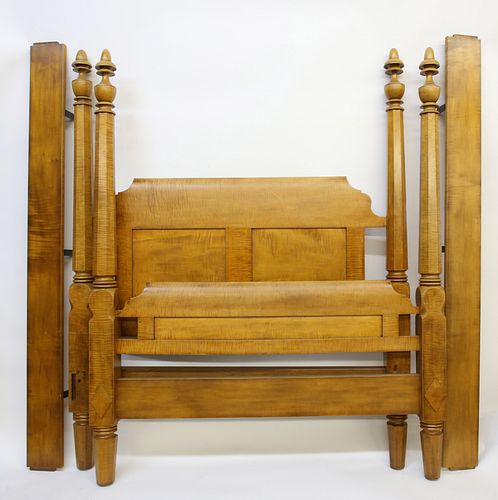 AMERICAN CARVED TIGER MAPLE