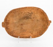 AMERICAN CARVED WOODEN DOUGH B