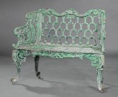 AMERICAN CAST IRON GARDEN BENC