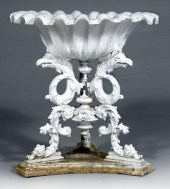 American cast iron garden urn,