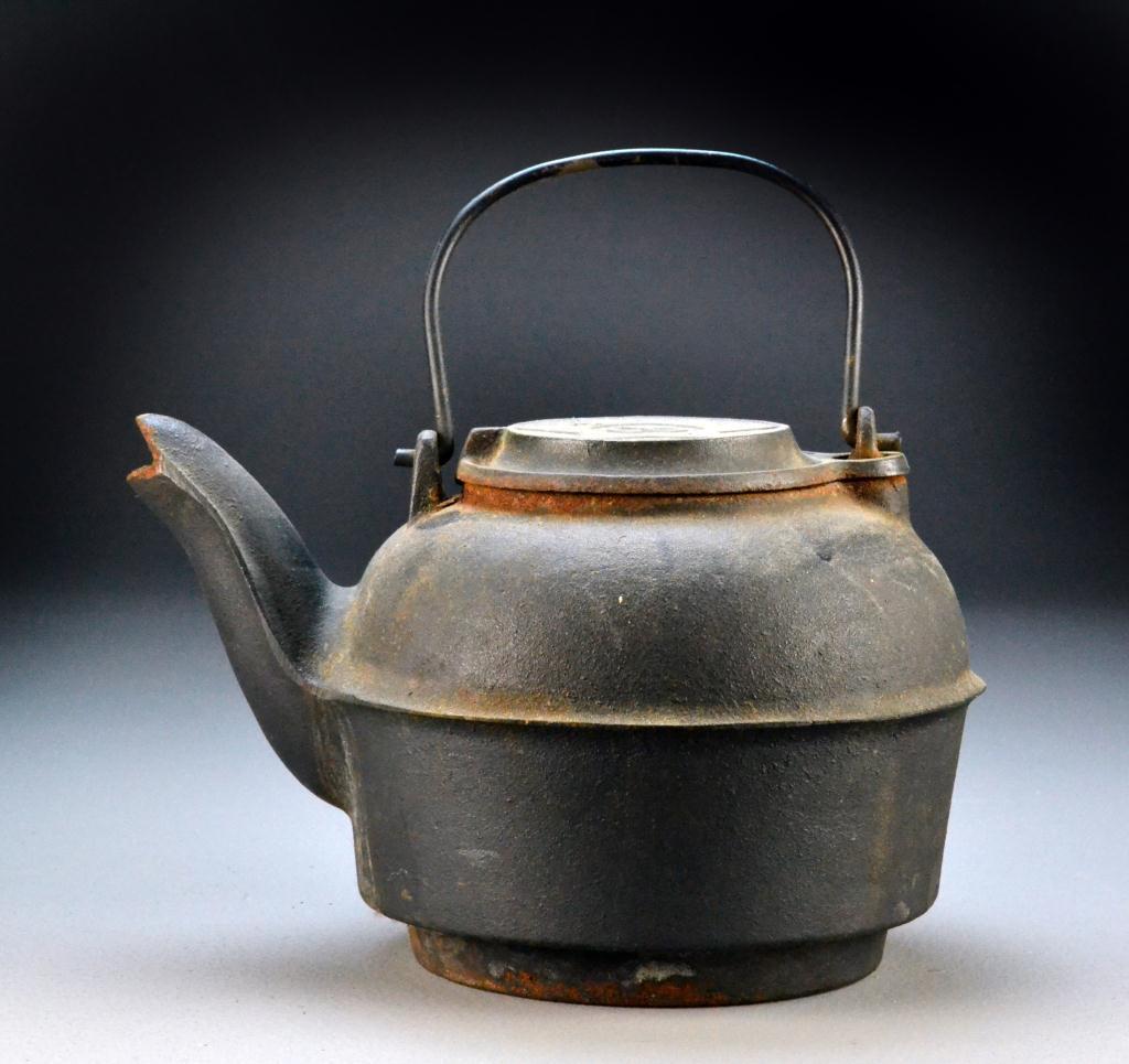 American Cast Iron Tea PotWith