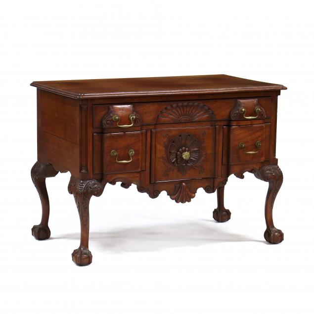 AMERICAN CENTENNIAL CARVED MAHOGANY