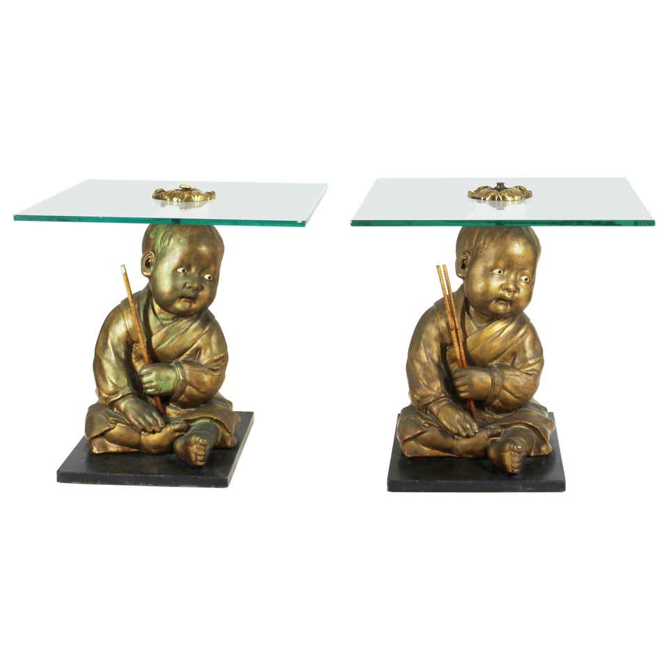 AMERICAN CHALKWARE SEATED INFANT
