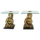 AMERICAN CHALKWARE SEATED INFA