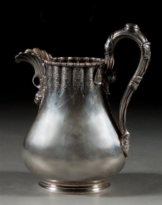 American chased sterling silver