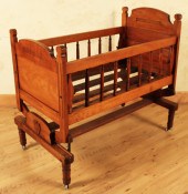 AMERICAN CHERRY CHILDRENS CRIB