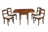 AMERICAN CHERRY DROP LEAF TABL