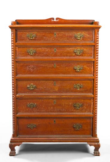 American Cherrywood Tall Chest, 