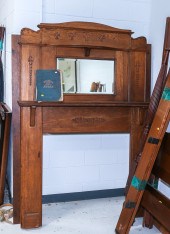 AMERICAN CHESTNUT FIREPLACE SU