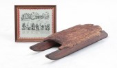 AMERICAN CHILD'S SLED AND HAND