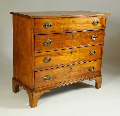 AMERICAN CHIPPENDALE CHERRY AND