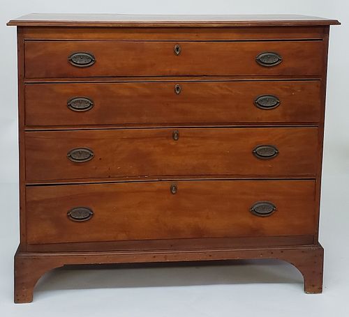 AMERICAN CHIPPENDALE CHERRY AND