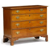 AMERICAN CHIPPENDALE CHERRY CH