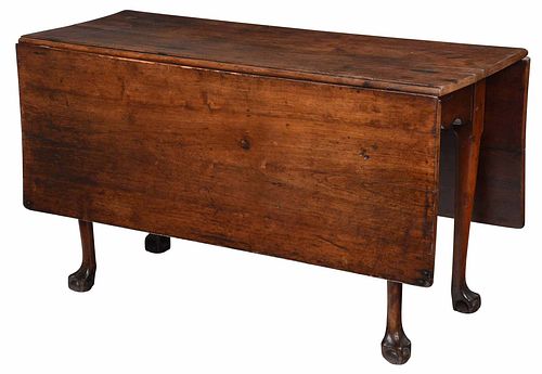 AMERICAN CHIPPENDALE CHERRY DROP