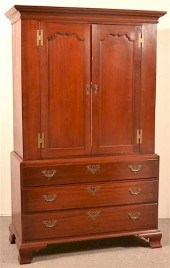 AMERICAN CHIPPENDALE CHERRY LI