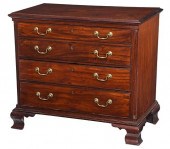 AMERICAN CHIPPENDALE FIGURED M