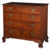 AMERICAN CHIPPENDALE INLAID WA