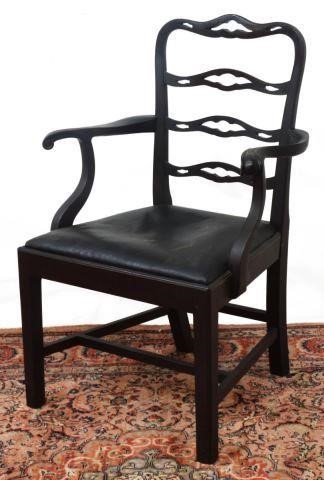 AMERICAN CHIPPENDALE MAHOGANY