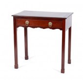 AMERICAN CHIPPENDALE MAHOGANY