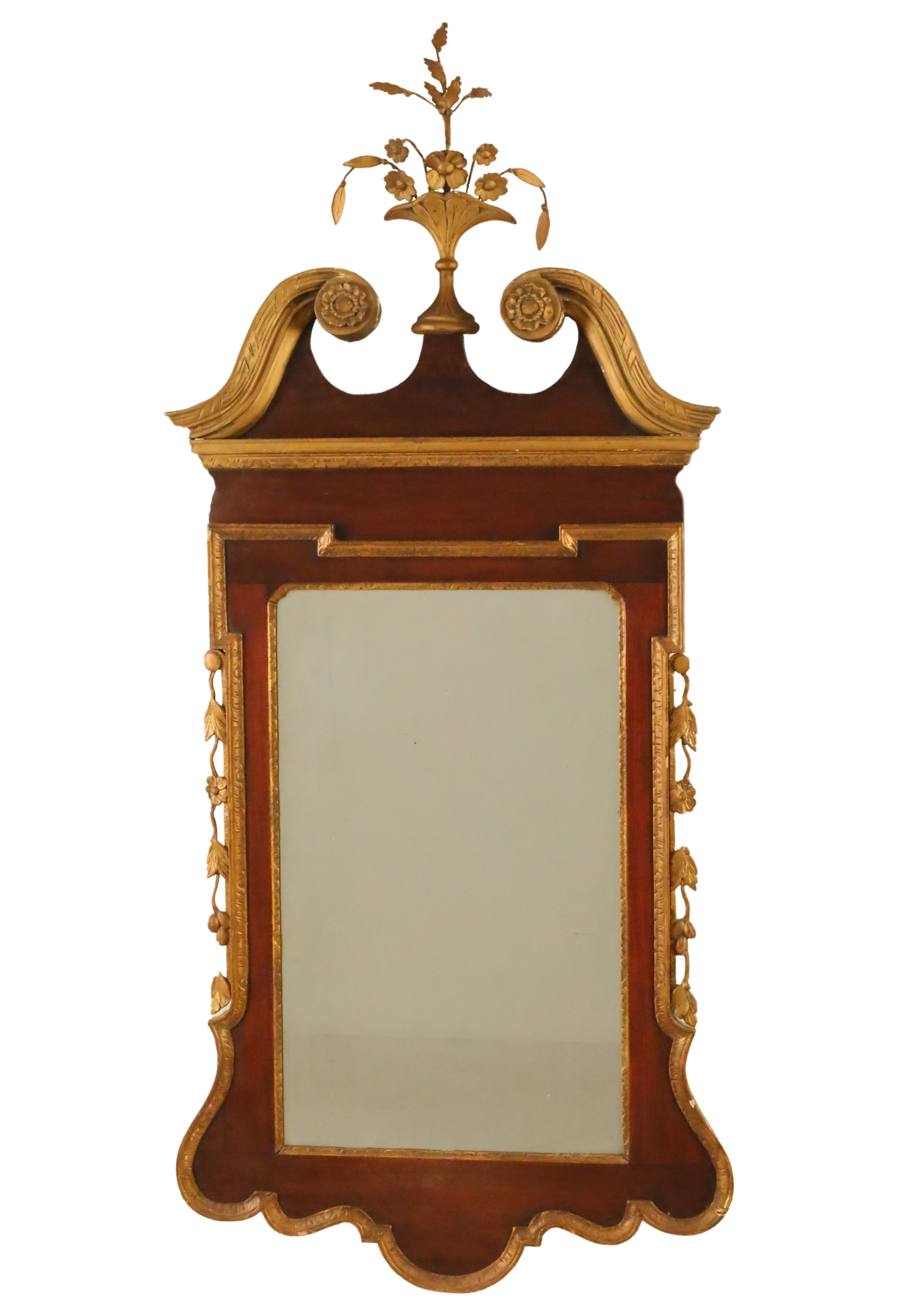 AMERICAN CHIPPENDALE PARCEL GILT