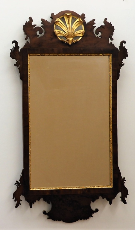 AMERICAN CHIPPENDALE STYLE GILT