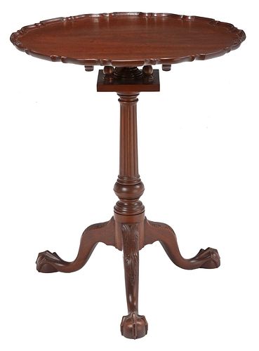AMERICAN CHIPPENDALE STYLE MAHOGANY
