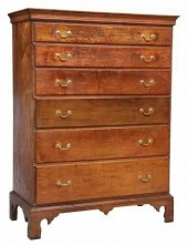 AMERICAN CHIPPENDALE TALL CHES
