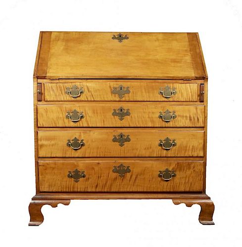 AMERICAN CHIPPENDALE TIGER MAPLE