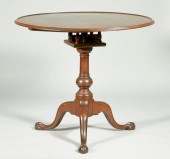 AMERICAN CHIPPENDALE TILT-TOP