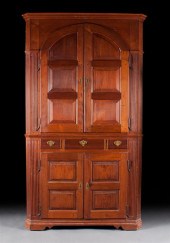 American Chippendale walnut bl