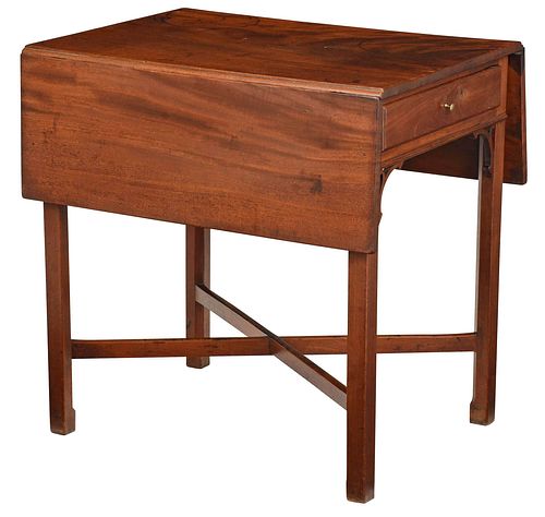 AMERICAN CHIPPENDALE WALNUT