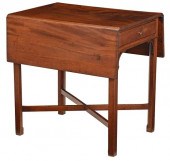 AMERICAN CHIPPENDALE WALNUT BR