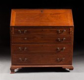American Chippendale walnut sl