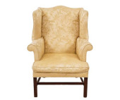 AMERICAN CHIPPENDALE WING CHAI