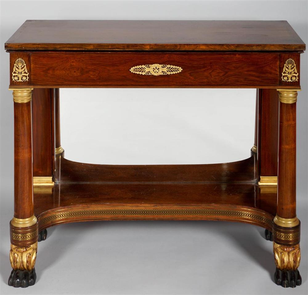 AMERICAN CLASSICAL BRASS INLAID