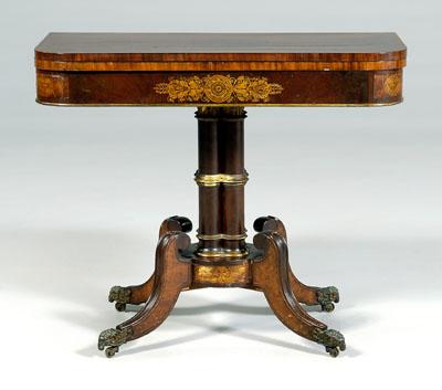 American classical card table,