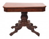 AMERICAN CLASSICAL CARD TABLE