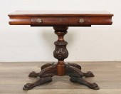 AMERICAN CLASSICAL CARVED ENTR