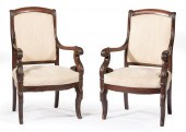 AMERICAN CLASSICAL CARVED MAHO