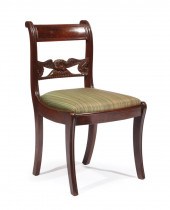 AMERICAN CLASSICAL CARVED MAHO