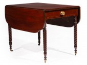 AMERICAN CLASSICAL CARVED MAHO