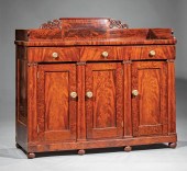 AMERICAN CLASSICAL CARVED MAHO